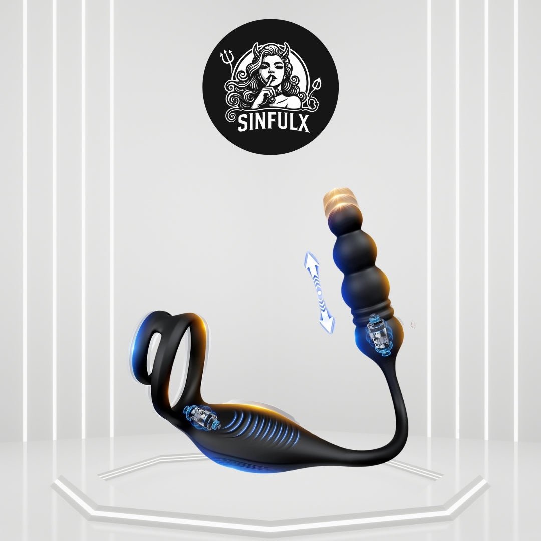 MotionMaster Dual Vibrating Prostate & Ring Massager