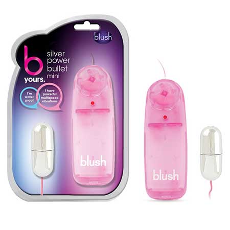 B Yours Power Bullet Mini Remote-Controlled Egg Vibrator Pink