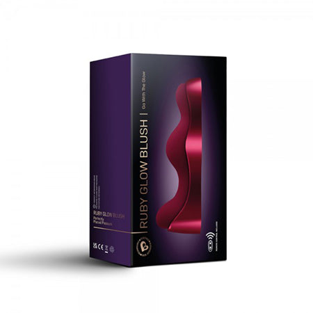 Rocks-Off Ruby Glow Rosa Saddle Vibrator
