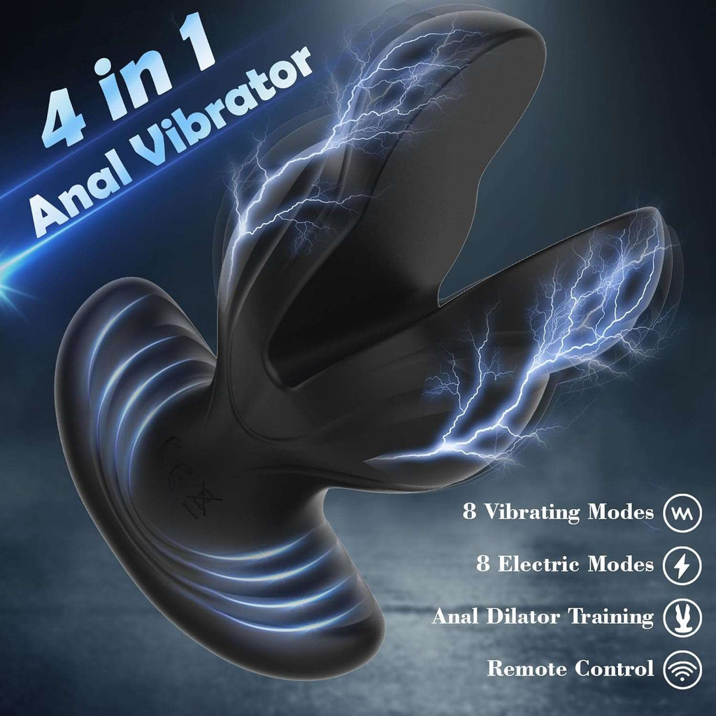 PowerSurge Electric Shock Anal Vibrating Plug