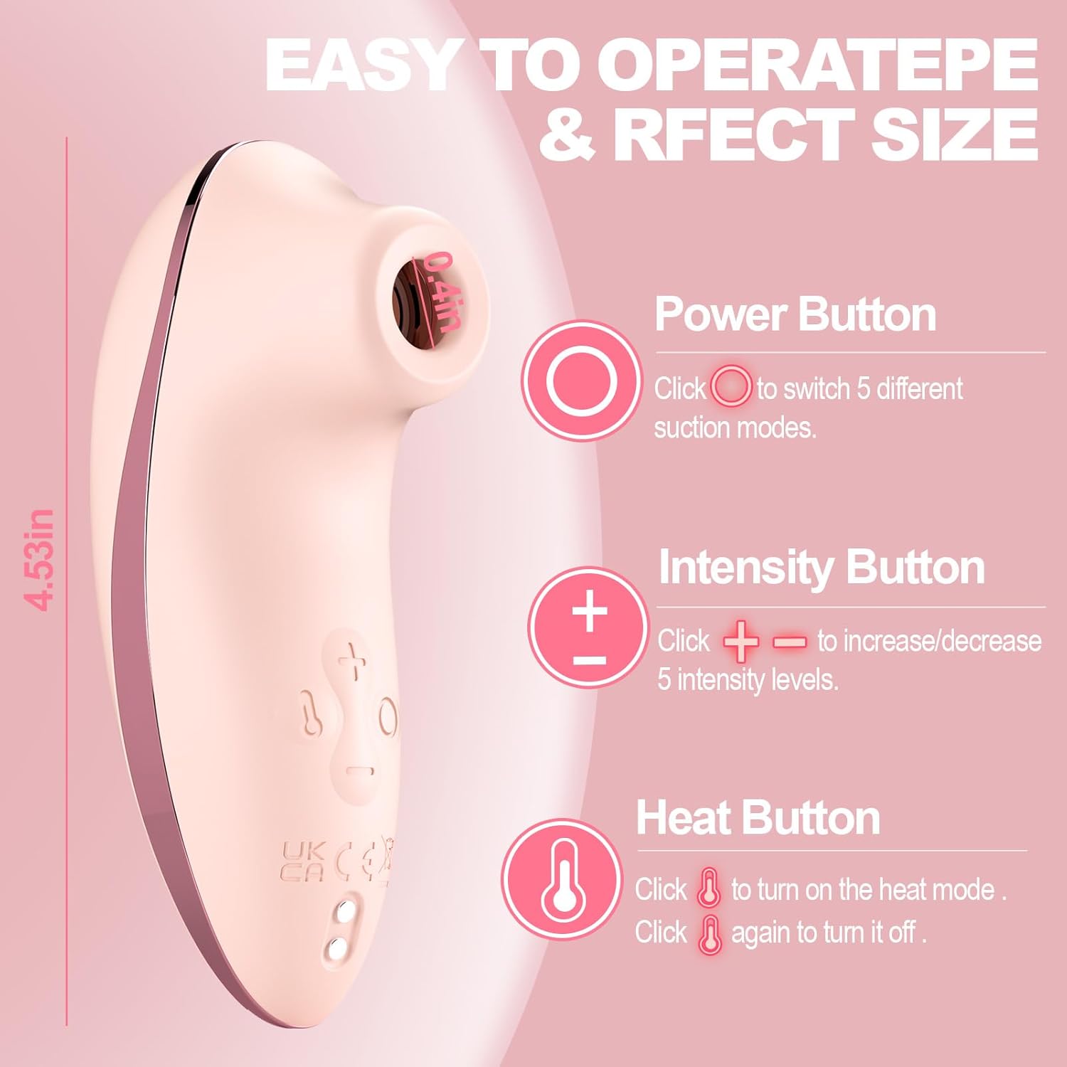 PrecisionPulse Clitoral Suction Vibrator