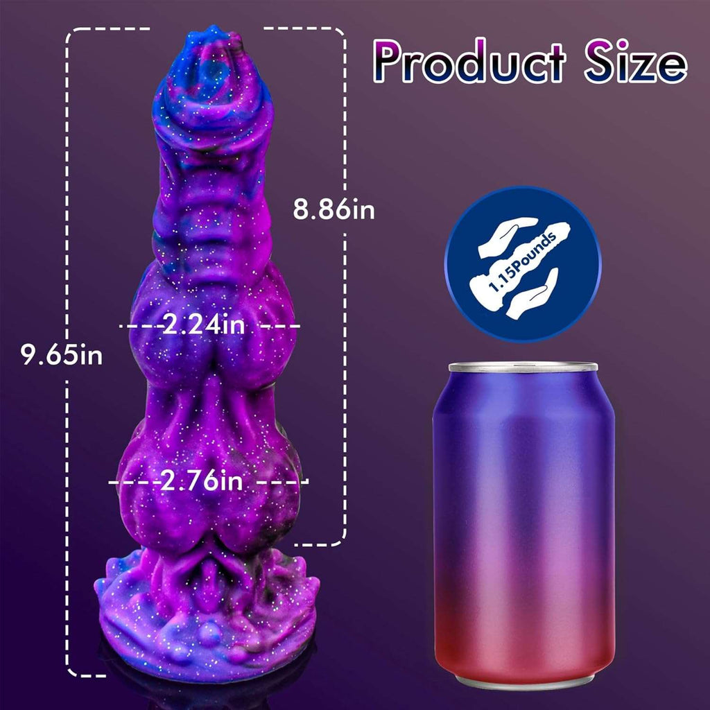 PureEden 9.6" Monster Fantasy Dildo