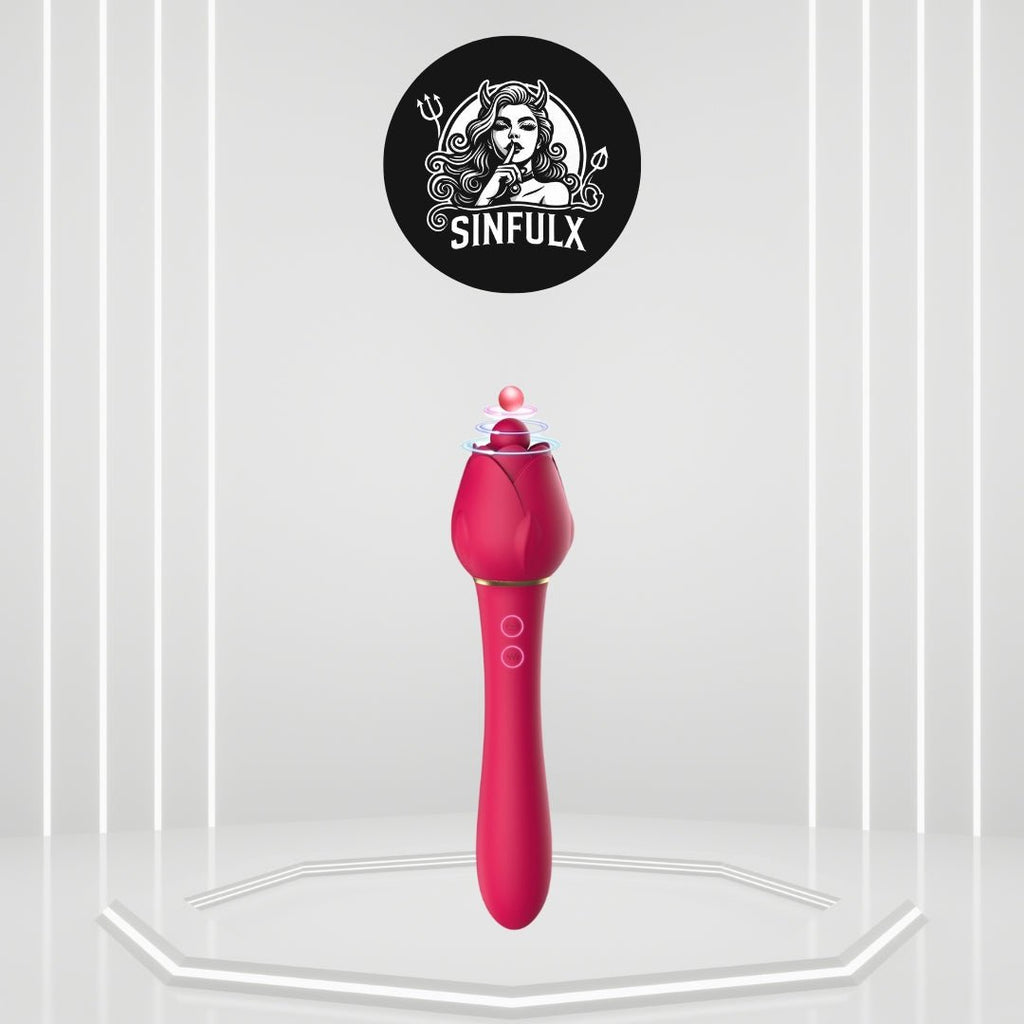 SculptGlow Clitoral Licking G-Spot Vibrator
