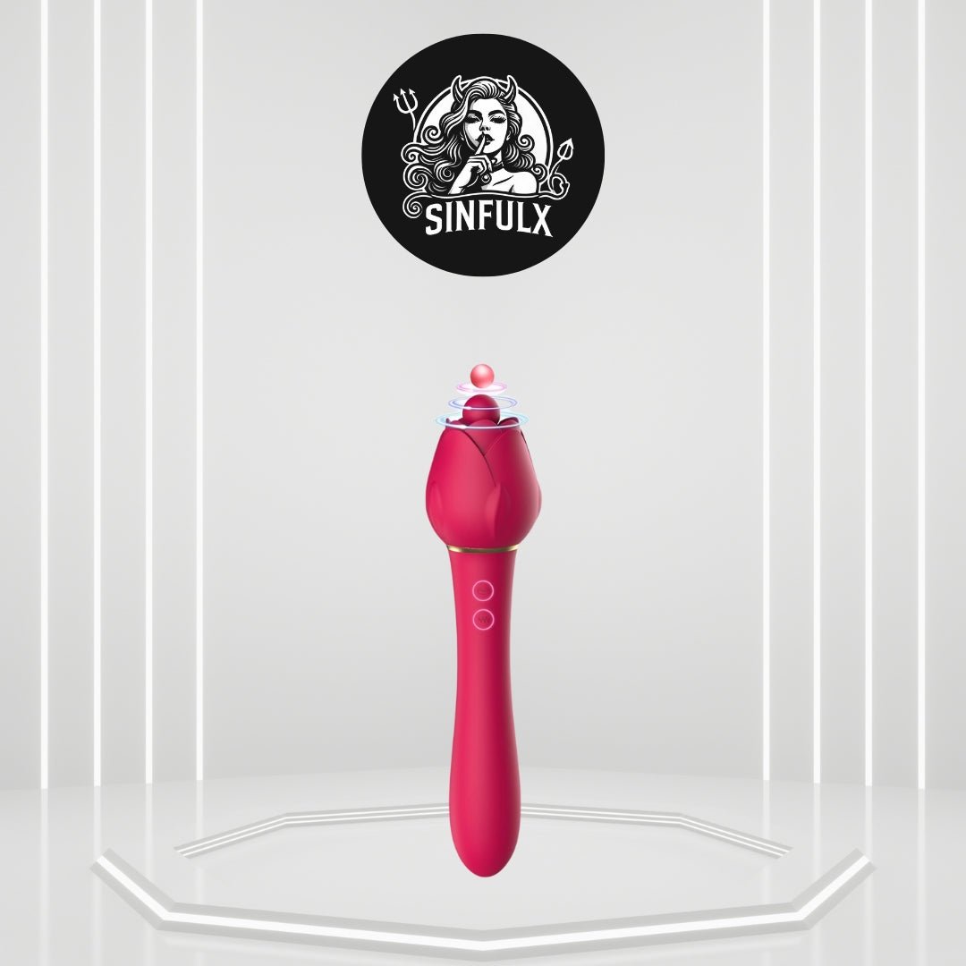 SculptGlow Clitoral Licking G-Spot Vibrator