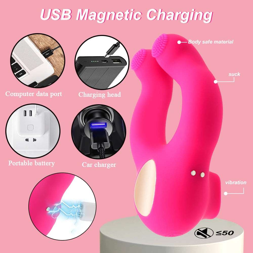 SensoryArc High Frequency Suction Clit Cock Vibrator