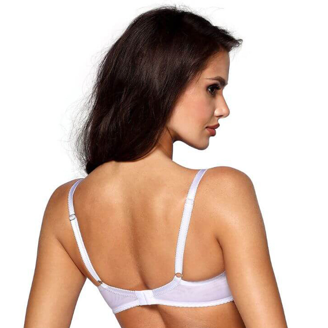 Bridal Sheer Balconette Bra Axami Josephine