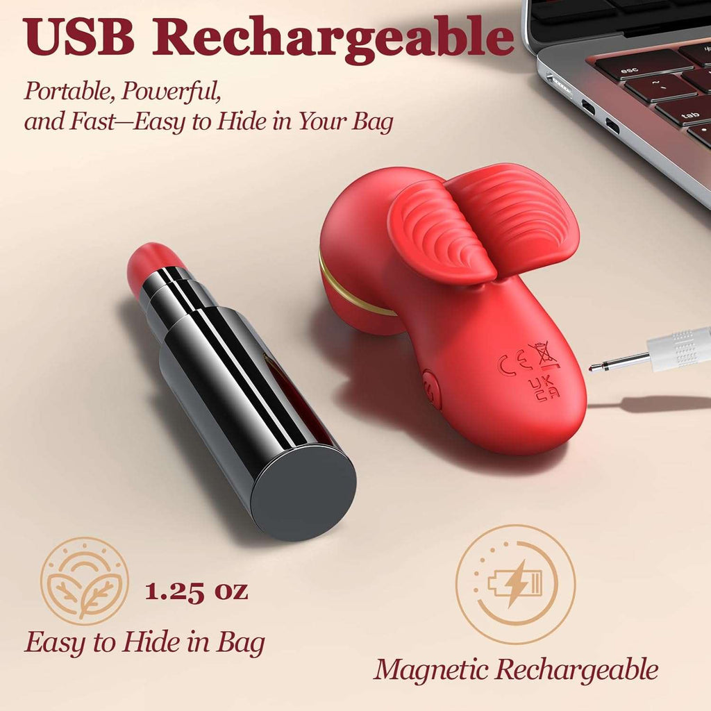 TeaseFlicker Clitoral Stimulation Finger Vibrator