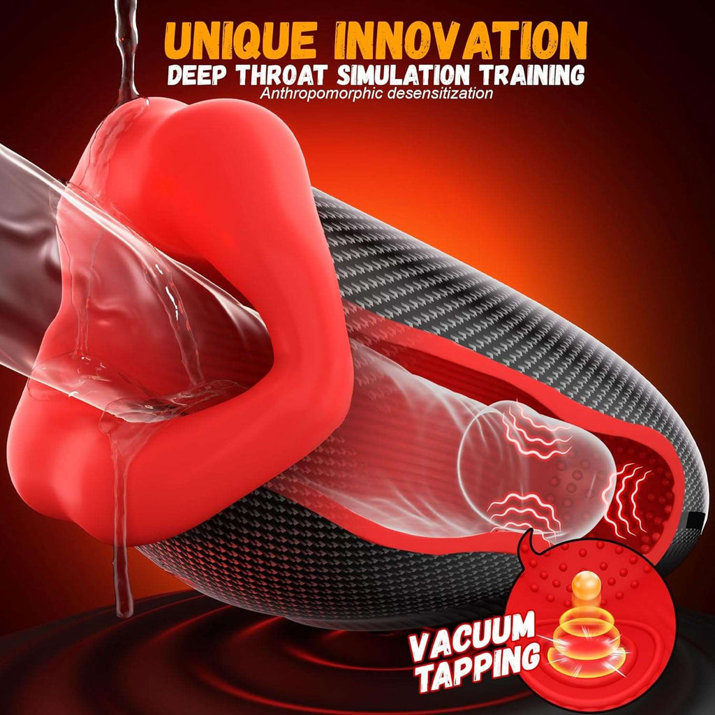 ThroatEmbrace Deep Throat Remote Control Masturbator Vacuum