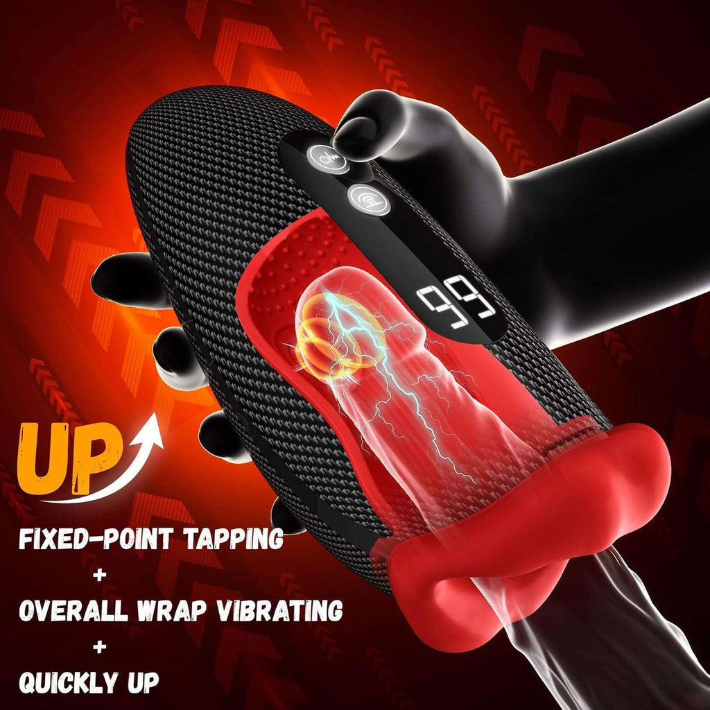 ThroatEmbrace Deep Throat Remote Control Masturbator Vacuum