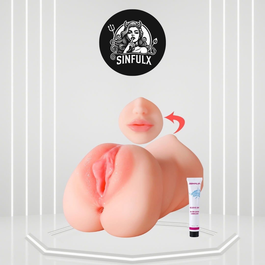 ThrustPocket Triple Stimulation Pocket Pussy Masturbator