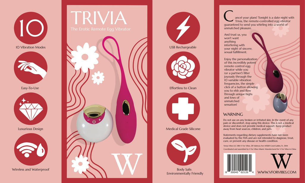 Remote Control Egg Vibrator - Remote Control Vibrating Egg | V For Vibes