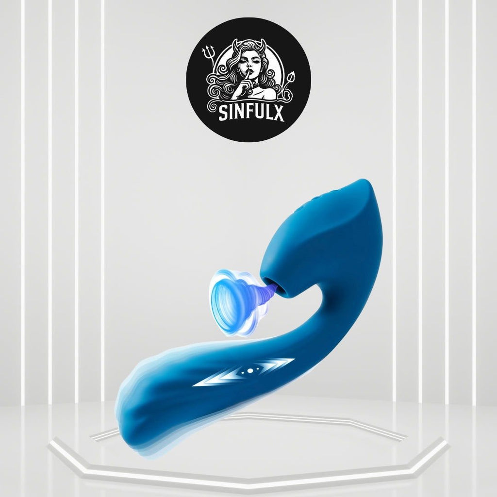 VoltVibe Clitoral Suction Dildo Vibrator