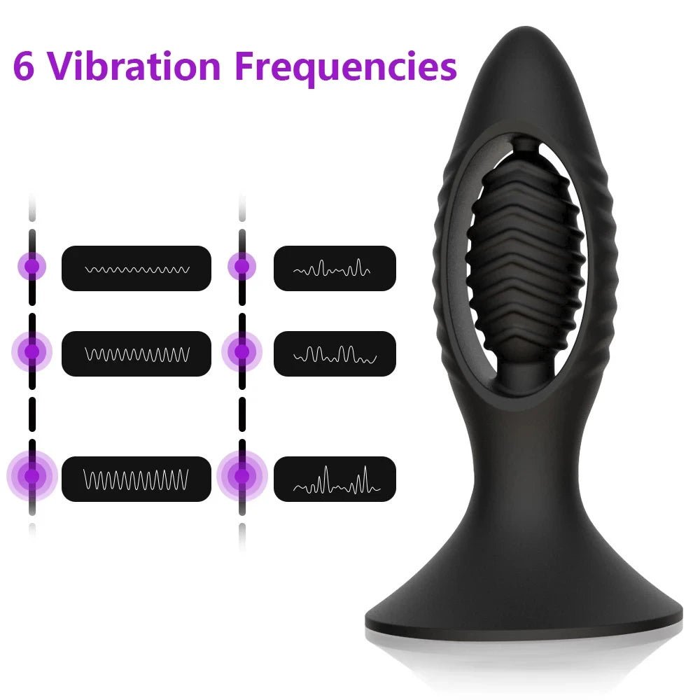 Wireless Control Anal Plug Vibrator