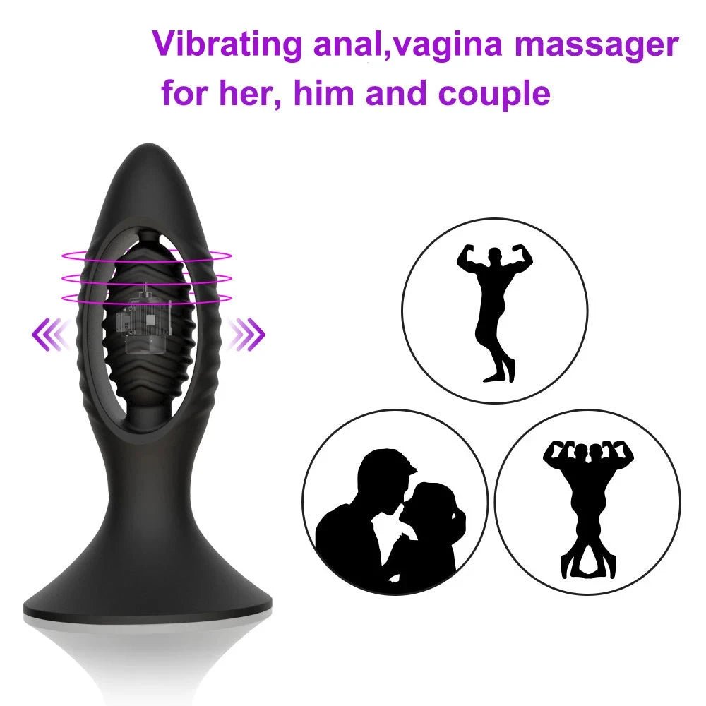 Wireless Control Anal Plug Vibrator
