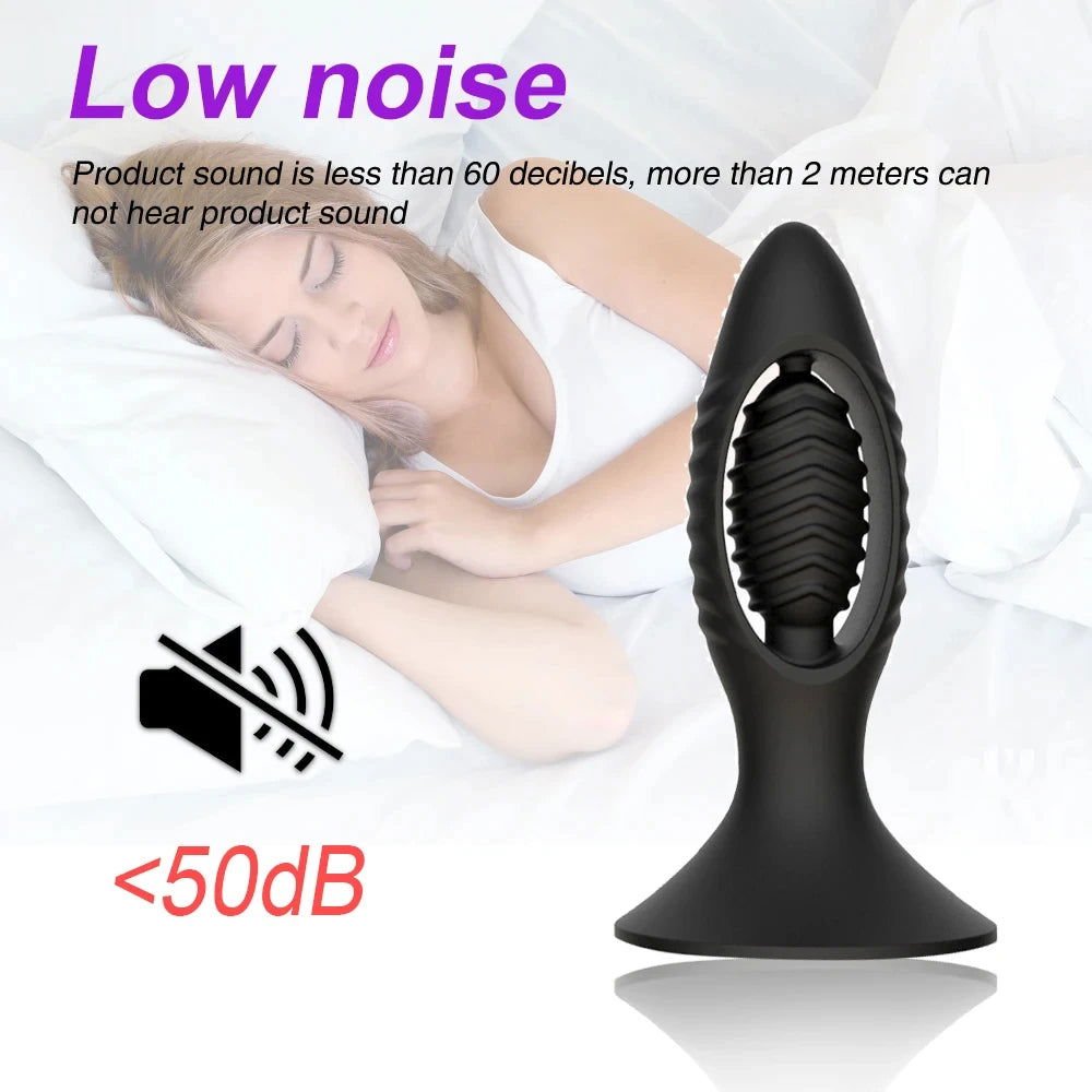 Wireless Control Anal Plug Vibrator