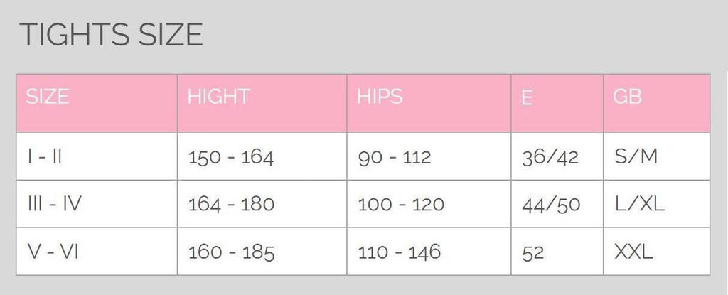 Amour Hip Lace Erotic Open Crotch Pantyhose 30DEN Black