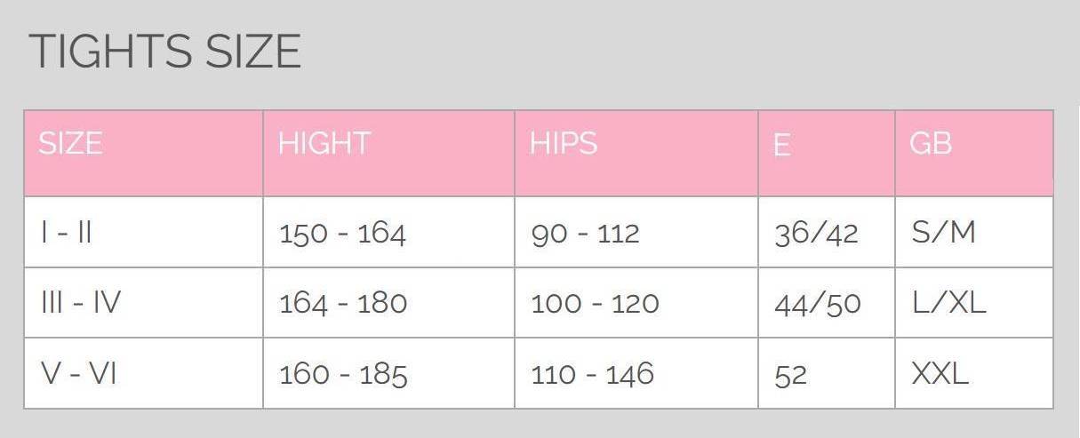 Amour Hip Lace Erotic Open Crotch Pantyhose 30DEN Black