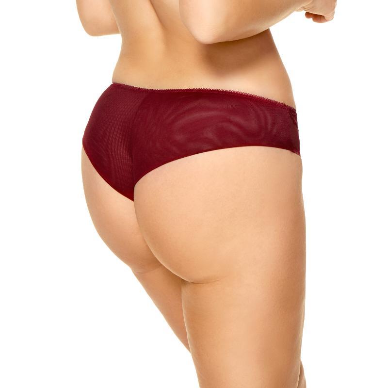 Brazilian Panty Double Tulle Kinga Cherry