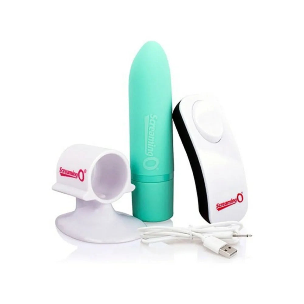 Bullet Vibrator By The Screaming O Turquoise