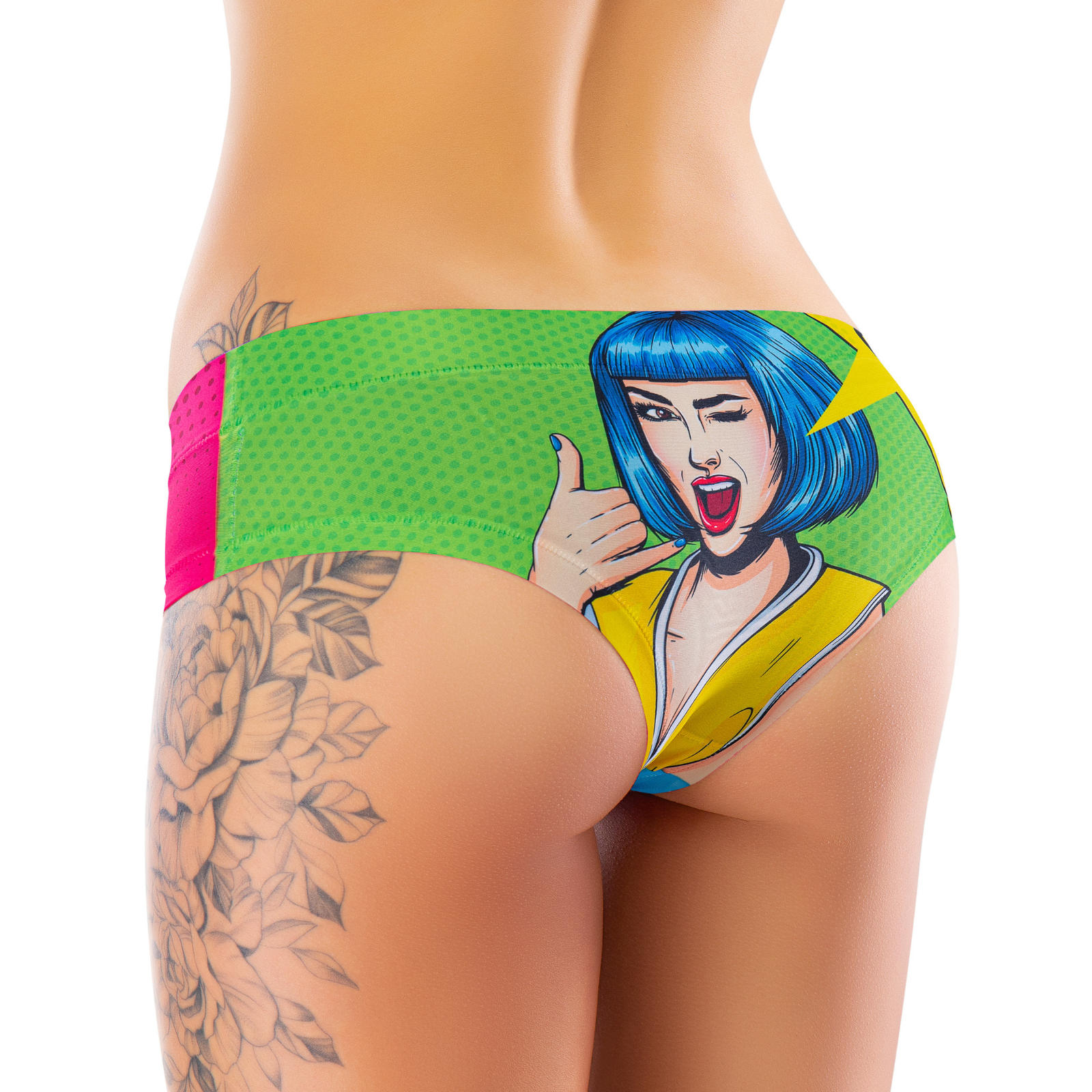 Memème Women’s Ultra-Comfortable INTRIGUE - Plea - Panties | Original Prints, Unique Designs | Breathable Cotton Crotch, Stretchy Fit, Soft Flat Seams, No Elastic Bands | Two Styles: Slip/Brief and Thong | Everyday Use