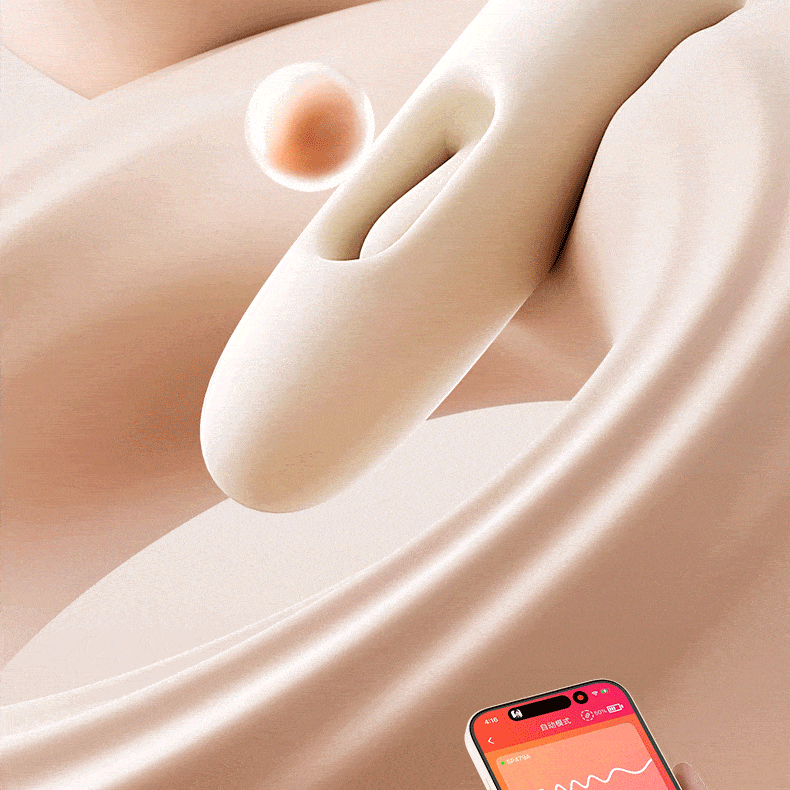 Sucking & Slapping G-Spot Egg Vibrator App Controlled